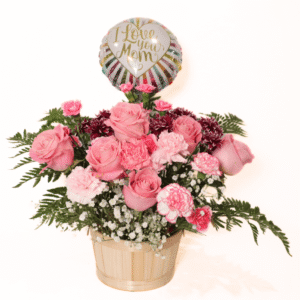 Mom’s Blushing Love Basket – Oshawa Exclusive