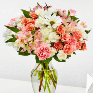Peach Blossom Delight – Mother’s Day Bouquet Oshawa