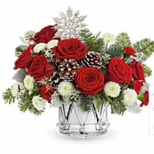 Red Roses Christmas Design