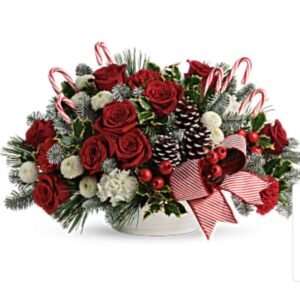 Christmas Design with Sugar Cane